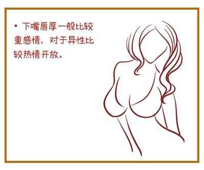 下嘴唇厚的女人面相代表什么